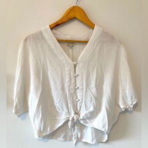 Sim & Sam white blouse